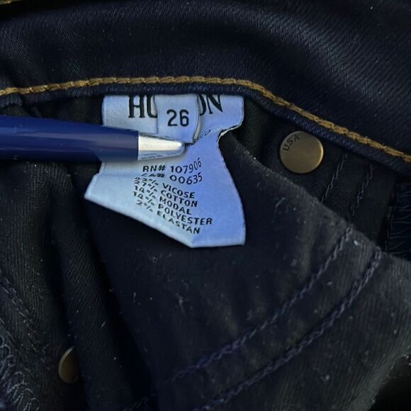 Hudson Blue Mid Rise Ankle Skinny Jeans Women's Size 26 - Picture 7 of 8